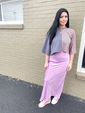 Lilac Maxi Skirt